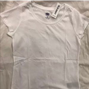 Old Navy Crew T-Shirt - White - Medium